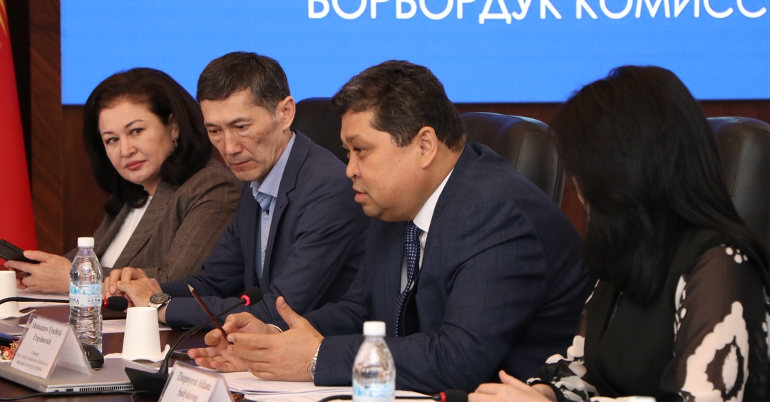 Председатель ЦИК КР Тынчтык Шайназаров встретился с представителями ООН и ПРООН
